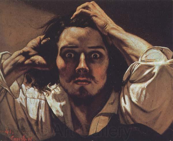 Gustave Courbet Self-Portrait The Desperate Man